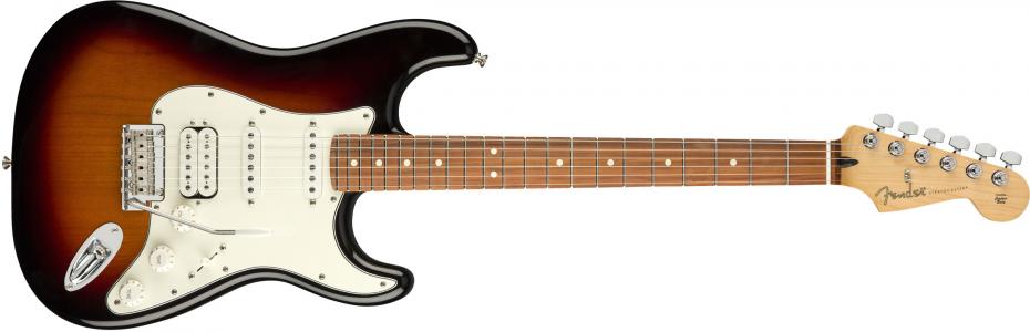 Fender Player Stratocaster® HSS Pau Ferro Fingerboard 3-Color Sunburst