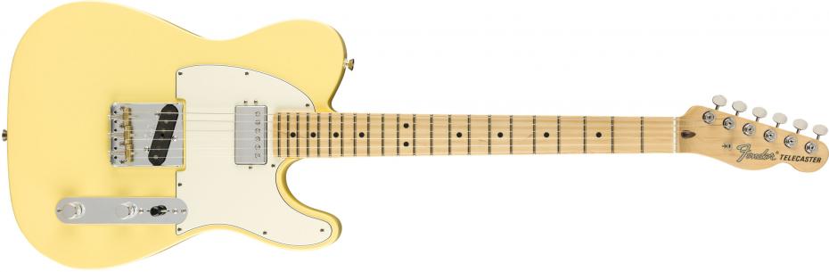 Fender American Performer Telecaster® w/Humbucker Maple Fingerboard Vintage White