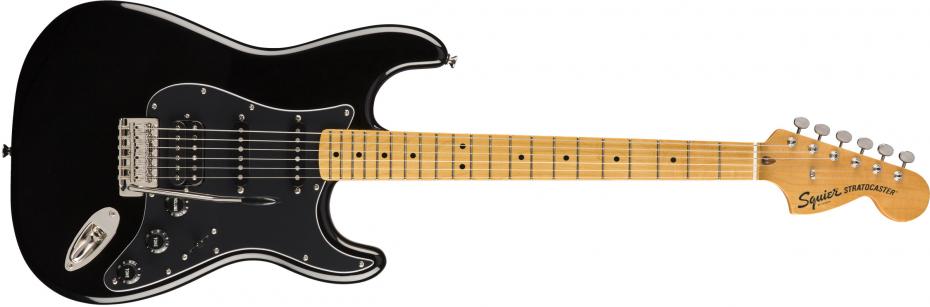Squier Classic Vibe 70s Stratocaster® HSS Maple Fingerboard Black