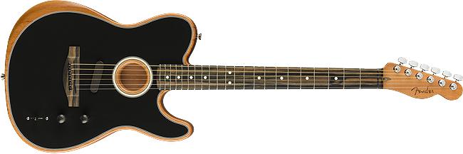 Fender American Acoustasonic Telecaster Black