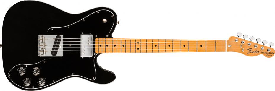 Fender Vintera 70s Telecaster Custom Maple Fingerboard Black