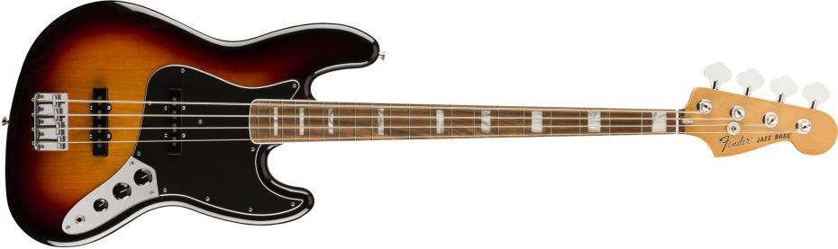Fender Vintera 70s Jazz Bass® Pau Ferro Fingerboard 3-Color Sunburst