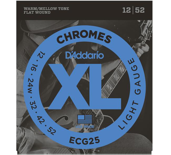 D`Addario ECG25 12-52 Chromes