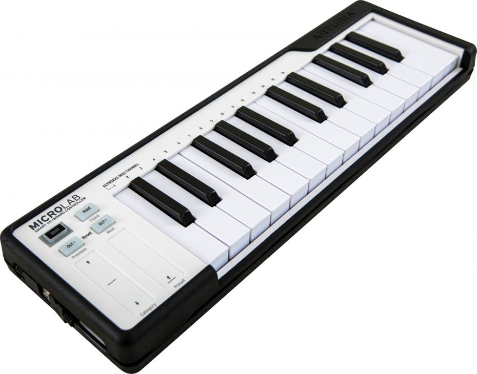 MIDI Keyboard Arturia MicroLab Black