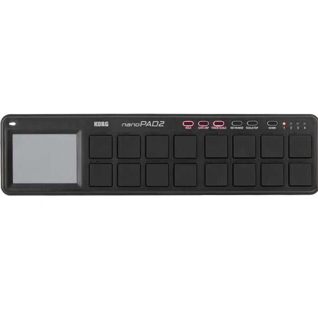 Korg NanoPAD2 MIDI-Controller Schwarz