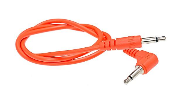 Doepfer A-100-C50 Patchkabel 50cm angled orange