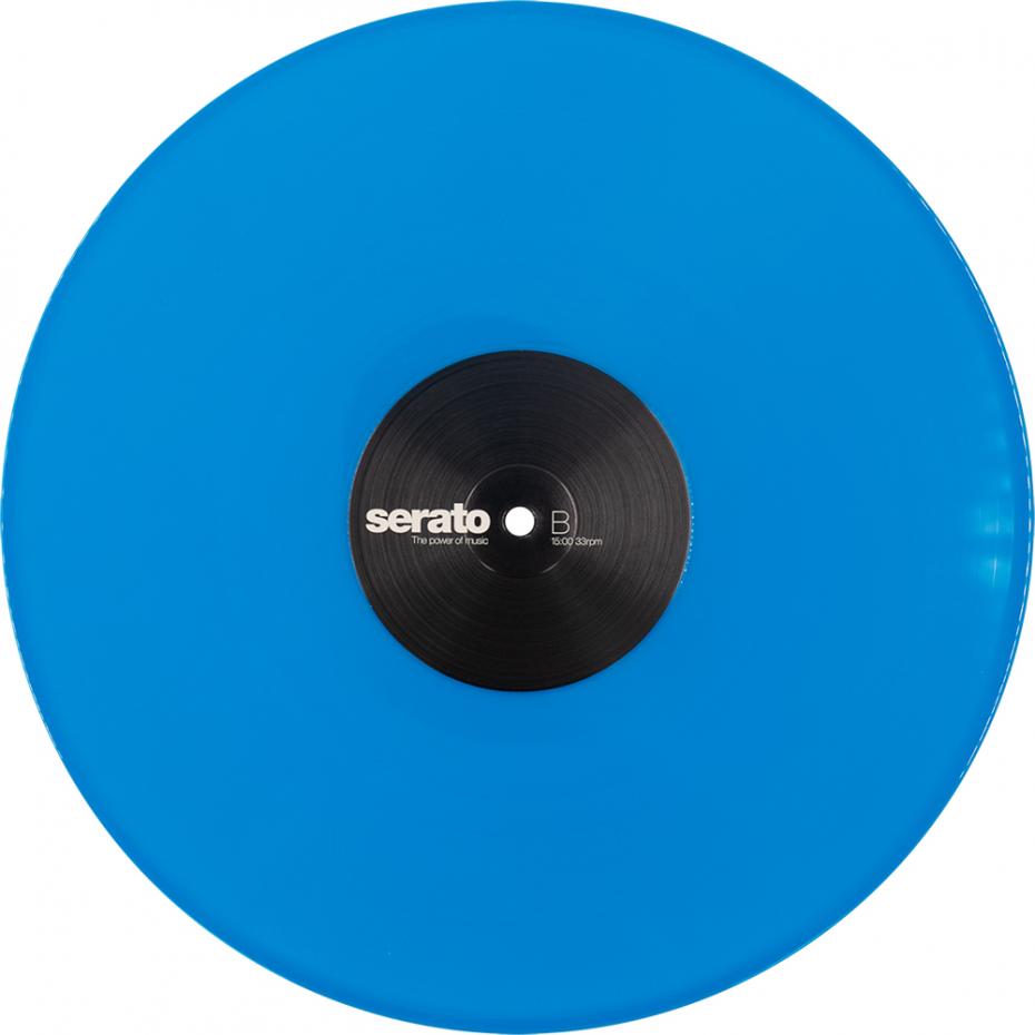 Serato SL Neon Blau Control-Vinyl