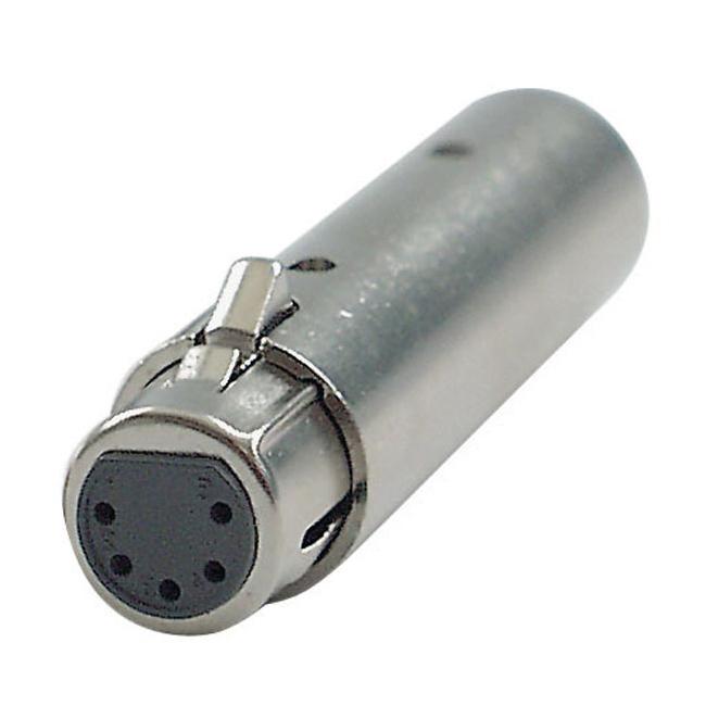 Umstecker XLR 3-pol male-5-pol female