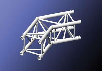 Mobiltruss Quatro-290 135 Grad Ecke