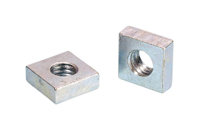 Rackmutter M6, 4-eckig