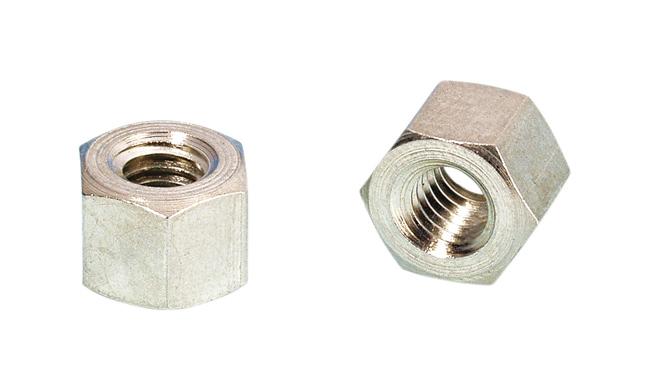 Rackmutter M6, 6-eckig, dick