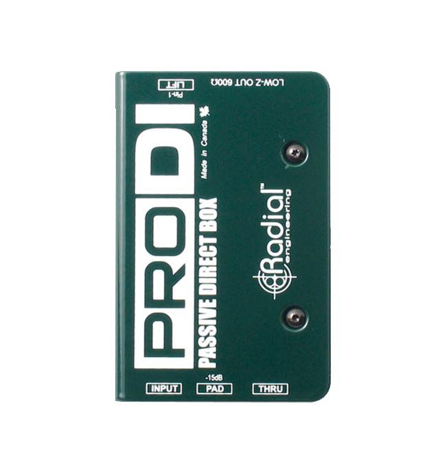Radial Pro-DI Passiv-DI-Box, 1-Kanal