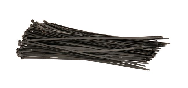 Kabelbinder 200mm x 3,6mm schwarz 100Stk.Packung