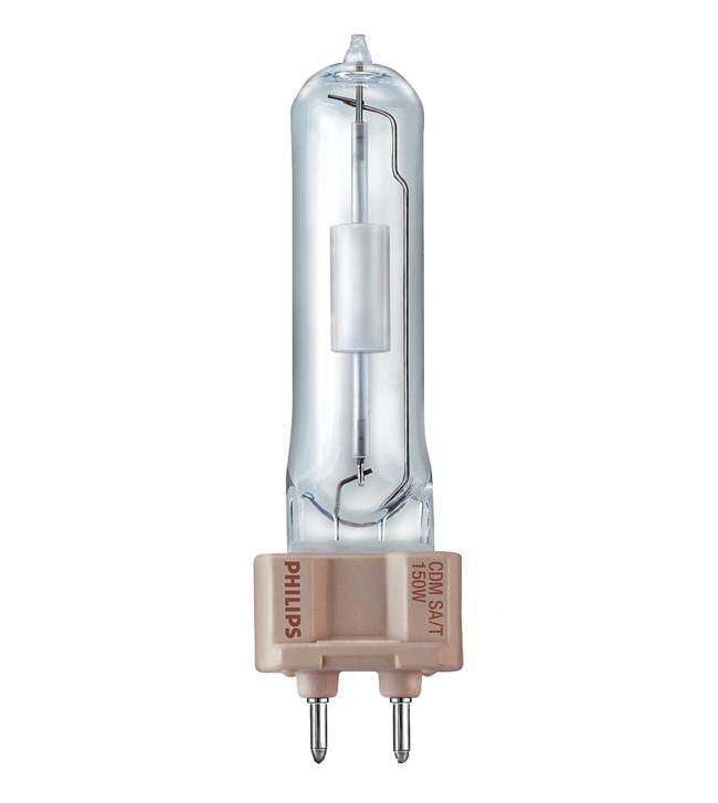 Philips CDM SA/T 150W/942 Gasentladungslampe, 150W, 4200°K, G12 Sockel