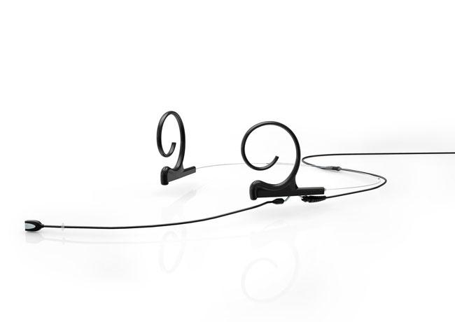 DPA d:fine Dual,schwarz,Niere,MicroDot,120mm