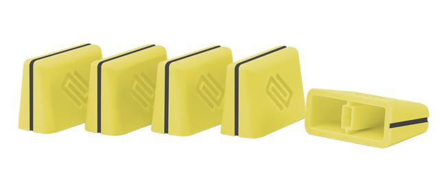 Reloop Fader-Cap-Set Gelb 5 Stk.