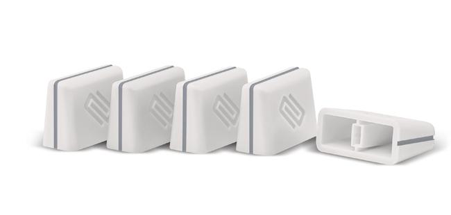 Reloop Fader-Cap-Set Weiss 5 Stk.